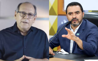 Pré-candidatos ao Governo do Tocantins, Ronaldo Dimas (PL) e Wanderlei Barbosa (Republicanos).