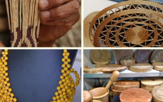 Produção artesanal do Estado reúne arte indígena, capim dourado, biojoias, madeira e outras matérias-primas.