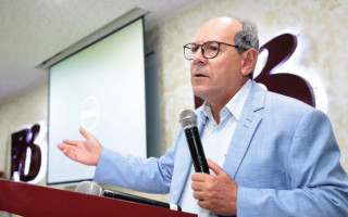 Pré-candidato ao governo do Estado, Ronaldo Dimas. 
