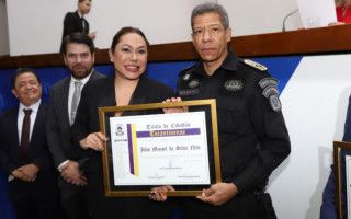 O Comandante-Geral da Polícia Militar do Tocantins, Coronel PM Julio Manoel da Silva recebeu o título de Cidadão Tocantinense.