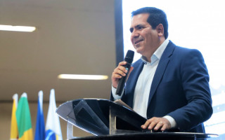 O vice-prefeito, Marcus Marcelo, participou da cerimônia oficial de lançamento da EXPOARA.