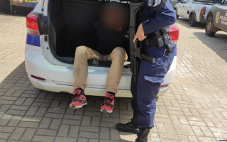 Homem foi preso pela Guarda Municipal 