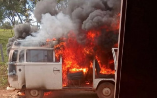 Veículo era utilizado para transportar alunos em Santa Tereza do Tocantins.