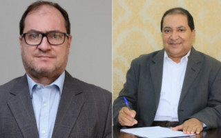 À esq., Luiz Celso de Barros Júnior saiu da Secom e a dir., José Messias Alves de Araújo que deixou a SETAS.