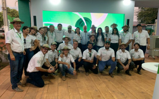 Sicredi montou estande que contou com a participação de mais de 32 colaboradores