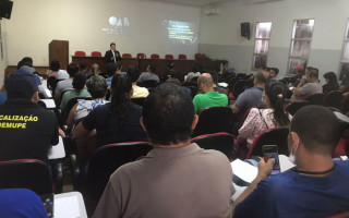 Temática abordada foi direcionada às funções que os fiscais exercem