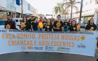 Caminhada ocorreu na tarde de quarta-feira, 18.