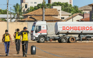  TAF realizado em 2021,candidatos percorrem o circuito montado junto da estrutura do CBMTO, em Palmas 