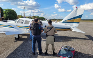 Avião foi apreendido em Porto Nacional 