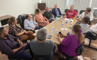 Mauro Carlesse se reuniu com membros da Executiva Estadual do Agir 36