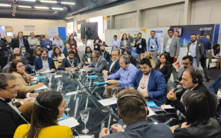 Secretário da Fazenda, Tecnologia, Ciência e Inovação, Fabiano Souza, foi um dos palestrantes