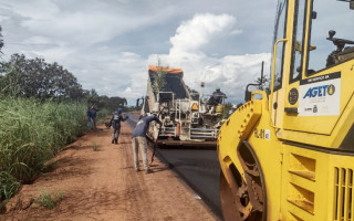 As assinaturas fazem parte do Plano de Pavimentação, Recuperação e Conservação da Malha Rodoviária