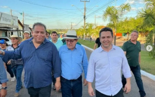 Eduardo Gomes, Ronaldo Dimas e Tiago Dimas no Bico do Papagaio 