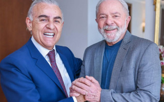 Paulo Mourão e ex-presidente Lula