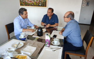 Osires Damaso, Eduardo Gomes e Ronaldo Dimas 
