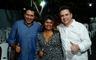 Marcos Marcelo, Silvinia e Tiago Dimas 