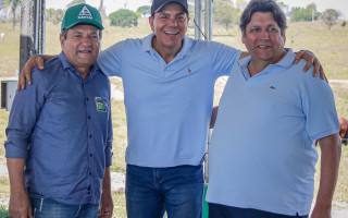 Osires Damaso, Ataídes Oliveira e Edison Tabocão 