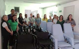 Hospital Regional de Araguaína recebe poltronas hospitalares e cadeiras de roda. 