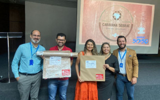 Sebrae entregou kits que oficializaram a participação dos estabelecimentos na Rota Turística do Sertões