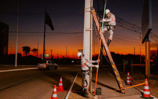 Mesmo com todo o trabalho desenvolvido pela empresa, interrupções no fornecimento de energia podem acontecer 