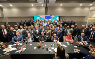 O evento contou com a presença do presidente Jair Messias Bolsonaro (PL). 