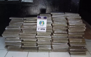 Droga foi apreendida pela PM em São Miguel do Tocantins