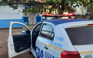 A vida de um bebê de nove meses foi salva graças à intervenção de dois policiais militares.