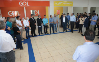 Wagner destacou o investimento da Gol paralelo às obras de modernização no aeroporto
