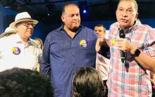 Carlos Amastha, candidato a senador, declara apoio a Dimas para o governo do Tocantins.