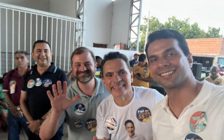 Candidato a governador Irajá Abreu (`PSD)