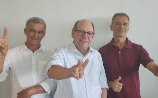 Paulinho, Ronaldo Dimas e Zilnê.