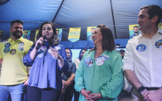 Cinthia declara apoio à Kátia.