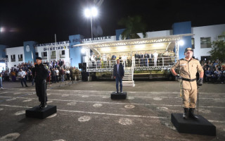 Cerimônia de passagem de comando da PMTO. 