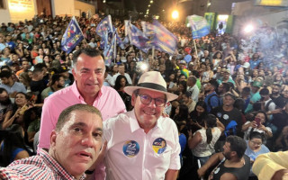 Em Araguaína, Amastha participou da  inauguração do comitê de Tiago Dimas