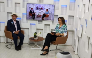 Candidato Dimas participou de entrevista na TV Norte Tocantins/SBT nessa segunda.