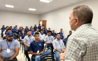 Carlos Amastha durante reunião em Palmas 