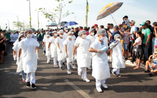 Pelotões apresentaram diversos temas como os desafios da educação durante a pandemia