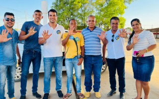 Irajá Abreu na cidade de Combinado