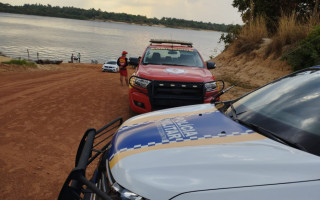 Bombeiros encontram corpo de empresário araguainense que havia desaparecido no rio Araguaia. 