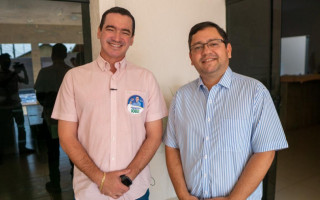 O vereador e presidente da câmara de Guaraí, Gleydson Bueno, aderiu à campanha de Alexandre Guimarães.