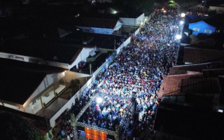 Evento reuniu milhares de pessoas na Vila Aliança