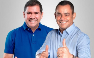Candidato a deputado estadual Terciliano Gomes recebeu apoio do candidato a federal Pedro Júnior
