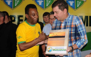 Pelé e Amastha 