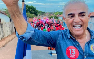 Paulo Mourão foi recebido com grande festa no Bico do Papagaio.