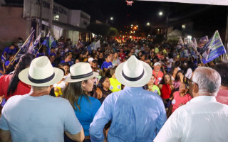 Ronaldo Dimas em grande evento em Luzinópolis