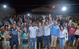 Marcus esteve na cidade de Carmolândia no último domingo dia 25. 