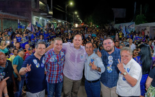 Tiago Dimas,  Carlos Amastha, Gipão, Wagner Rodrigues, Mateus Mariano e Adir Gentil
