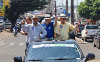 Carreata tomou conta das ruas de Araguaína.
