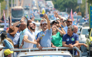 Wanderlei na última carreta em Palmas 
