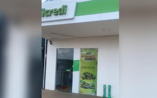 Agência do Sicredi em Lagoa da Confusão. 